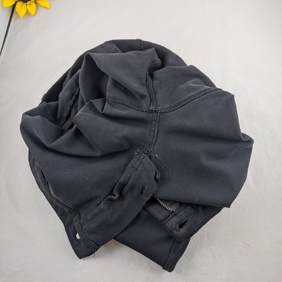 Sapphire Red Tapered Stretch Jeans in Black PM - Picture 7 of 12